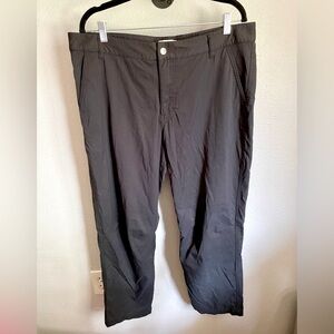 REI Co-Op Regular Fit Men's Grey Nylon Hiking Trekking Outdoor Grey Pants 38